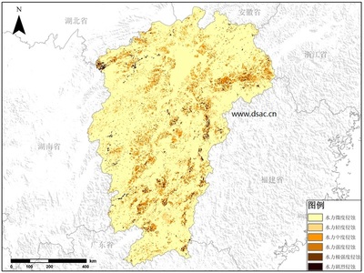 江西省土壤侵蝕數(shù)據(jù)在社會(huì)經(jīng)濟(jì)與地理遙感信息服務(wù)中的多維應(yīng)用