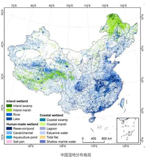 先睹為快 高精度中國濕地遙感圖——長春造的地理遙感信息服務(wù)